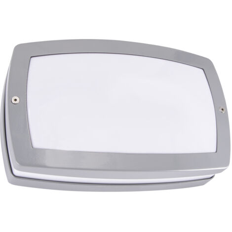 Applique, plafonnier avec numéro de maison SOLINA LED L 8W 4100K IP54 gris (1/2)