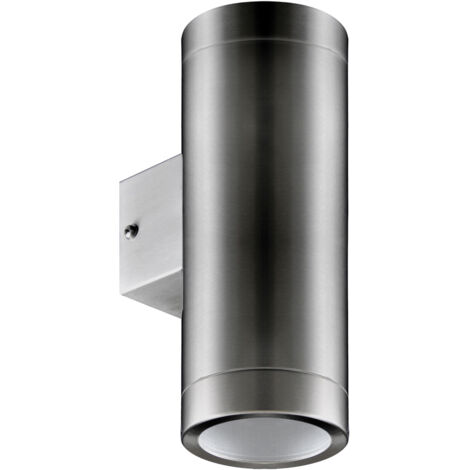 Applique de jardin d'extérieur ASTER 2xGU10 IP54 en acier inoxydable (1/2)