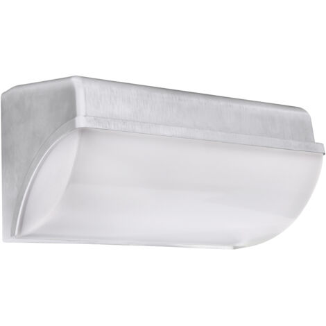 Applique de jardin d'extérieur NORTON LED L 10W 4100K IP65 argent (1/2)