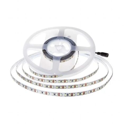 Ruban LED V-TAC SMD2835 840 24V 12W/m 5m 3000K IP20 (1/5)