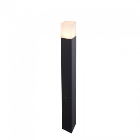 V-TAC VT-7615 Applique fixation au sol 1xGU10 aluminium 800mm noir carré IP54 - sku 7565 (1/10)