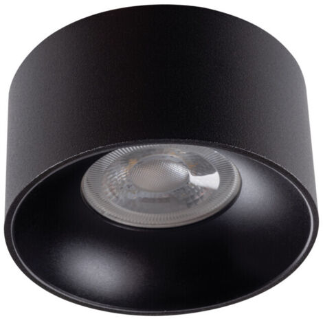 KANLUX SPOT ENCASTRABLE NOIR MINI RITI GU10 B/B 27578 5905339275783