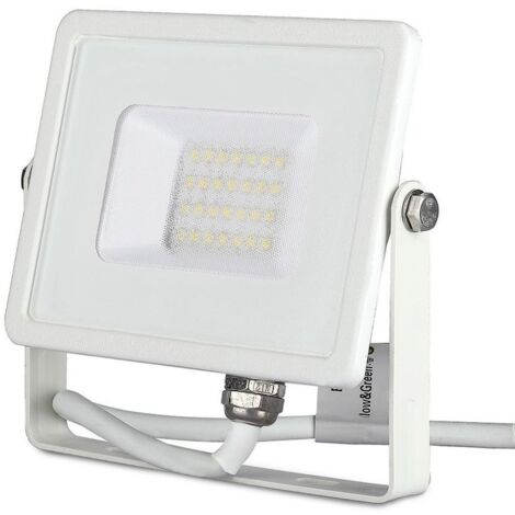 V-TAC Spot LED SMD Samsung Chip 20W Couleur Blanc 6400K IP65