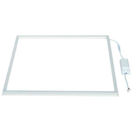 Kanlux – Panneau LED encastré 40W 3800lm 60x60cm – Aluminium blanc – IP20 pour bureaux et espaces commerciaux – Éclairage homogène sans éblouissement