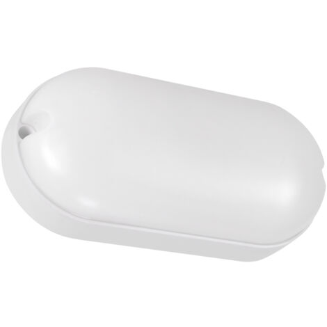 Plafonnier LED hermétique MARKUS L 9W 4000K IP65 blanc (1/2)