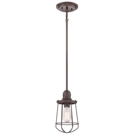 Elstead Marine - Mini suspension à 1 ampoule au plafond, bronze occidental, E27 (1/4)