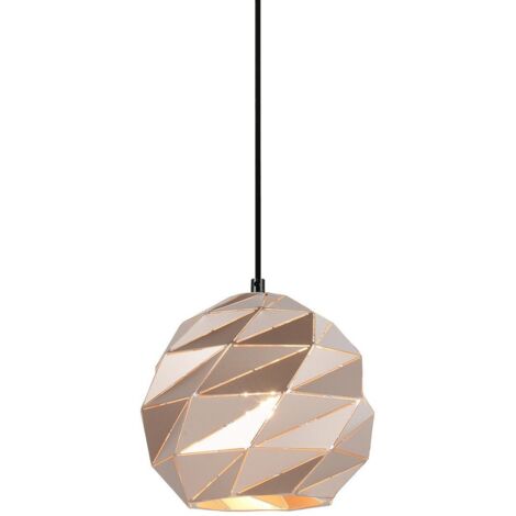 Italux Palermo - Suspension Moderne Dorée 1 Lumière, E27 (1/3)