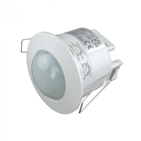 Détecteur de mouvement PIR CP-9B encastrable blanc rond 360 degrés ECO LIGHT (1/4)
