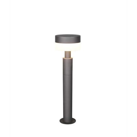Lampadaire d'extérieur, lampadaire, lampe de jardin, anthracite, lampe de terrasse, aluminium, H 50 cm (1/4)