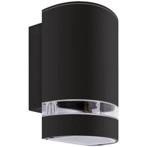 Applique de jardin d'extérieur BRUNO GU10 C IP54 noire (1/2)