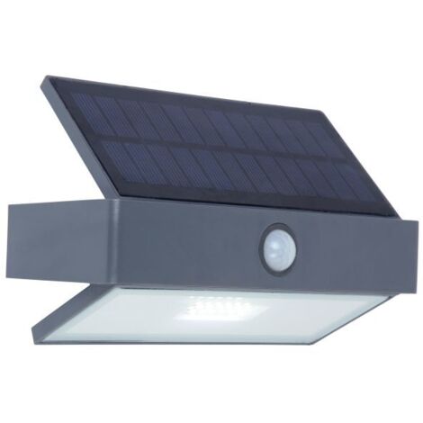 LUTEC Arrow applique solaire LED d'extérieur gris foncé (1/5)