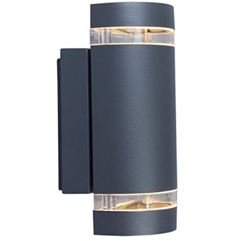 ECO LIGHT APPLIQUE MURALE EXTÉRIEURE MODERNE FOCUS UP ET DE DOWNLIGHT, DOUILLE GU10, IP44 6040 G (1/6)
