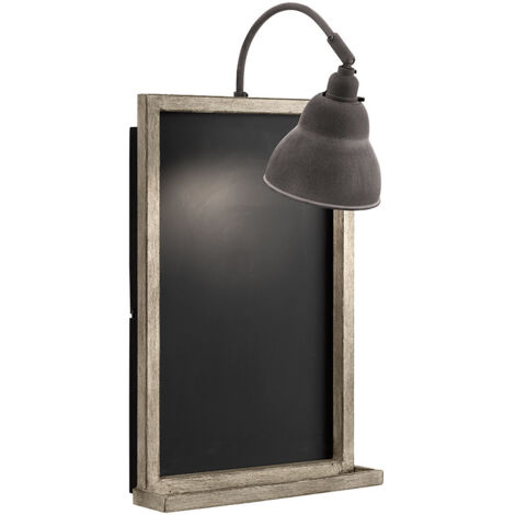 Applique industrielle avec ardoise E27 60W Kichler (1/5)