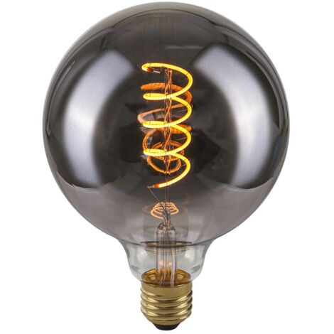 Ampoule LED E27 4W 2200K Edison fumée noir Italux G125