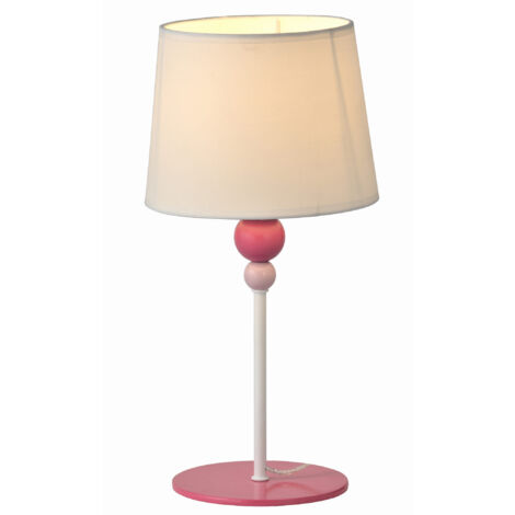 Lampe de table Candellux BEBE 41-38968 rose E27 35 cm (1/2)