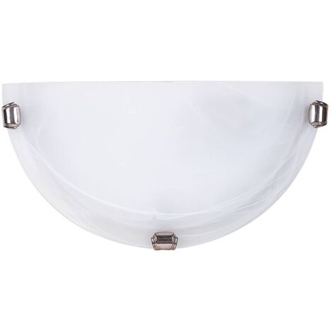 Applique semi-plafonnier E27 verre albâtre blanc Alabastro 3002 Rabalux