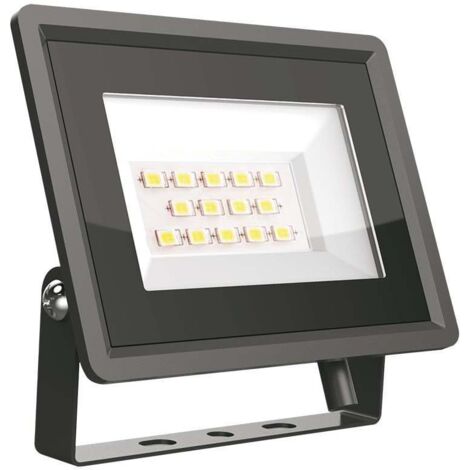 Projecteur LED Extérieur 10W Ip65 Noir Vt-4914 - Blanc Froid - 6500k - 110 Deg V-TAC (1/5)
