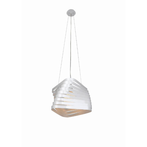 Candellux BIZO suspension loft Ø40 chrome métal E27 (1/2)