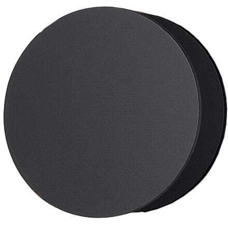 Abat-jour rond noir et or loft industriel Nowodvorski WHEEL
