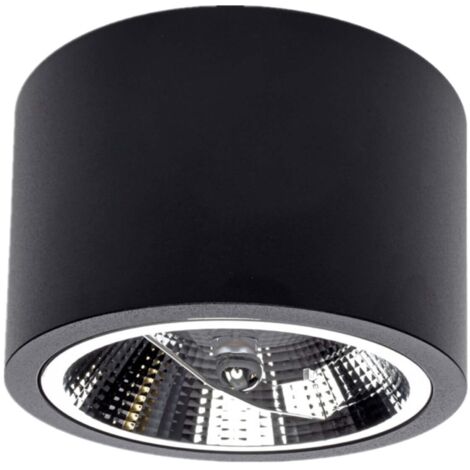 Spot Camino en saillie 1xES111 noir Light Prestige (1/4)
