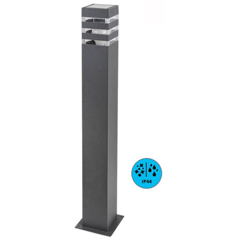 WeGenlockte Ankara Aluminium Anthracite E27 12W IP44 B: 13cm H: 74 cm Dimmable (1/5)