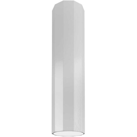 Abat-jour tube géométrique blanc 25 cm Nowodvorski POLY