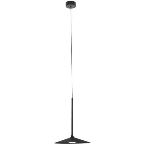 Suspension industrielle noire HANA LED 6W Maxlight (1/3)