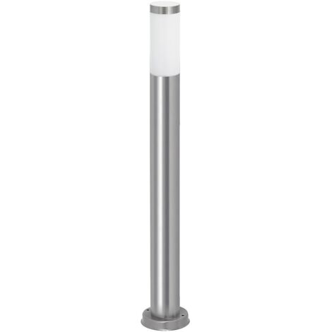 Lampadaire jardin inox satiné E27 65cm IP44 Rabalux (1/2)