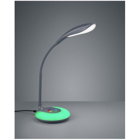 Lampe De Bureau Led RGB Capteur Tactile Krait Anthracite Trio Lighting (1/5)