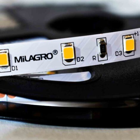 Ruban LED PRO Milagro 5m 24W 3000K blanc chaud IP20 (1/3)