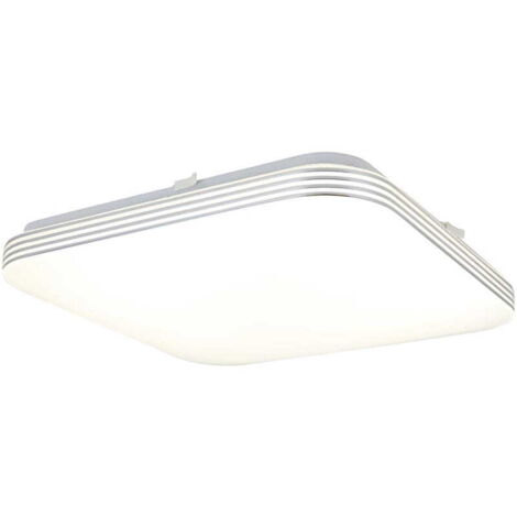 Plafonnier LED 17W 4000K blanc/argent Eko-Light AJAX (1/2)