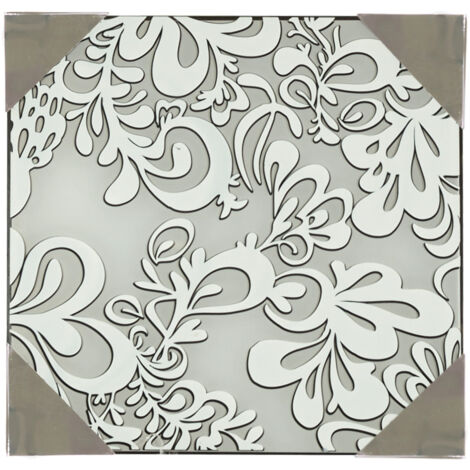Plafonnier Candellux Cedra 10-05458 argent 30cm 2xE27 (1/2)