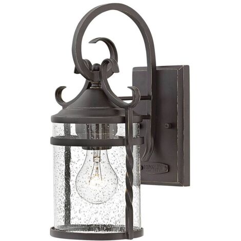 CASA E27 40W IP44 Aluminium, verre transparent Altschwarz L: 20.1cm B: 17,6 cm Ø17.6 cm Dimmable (1/3)