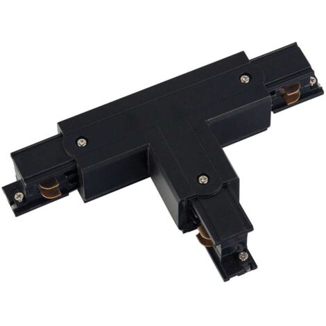 Connecteur T rail CTLS 3 circuits gauche noir Nowodvorski 8237