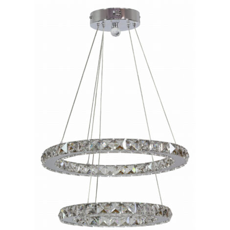 Suspension cristal LED Candellux Lords 31-32515 chrome (1/2)