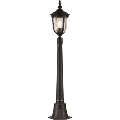 WeGenlockte Cleveland E27 40W IP44 Aluminium, verre transparent Bronze altéré b: 18,5 cm Ø18,5 cm (1/5)