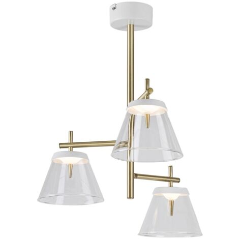 Suspension LED 18W blanche verre Ø43,5 Aviana Rabalux (1/4)