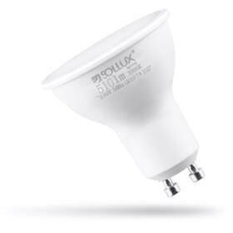 Ampoule LED GU10 7W blanc chaud Sollux Lighting SL.0972 (1/5)