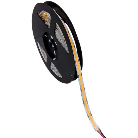 Kanlux – Ruban LED 5m étanche IP65 8W/m – Blanc chaud 3000K – Flux lumineux 340lm – Sécable tous les 5cm – Longue durée de vie 30 000h