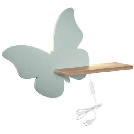 Applique murale Candellux Butterfly LED 4W 4000K verte (1/4)
