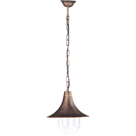 Suspension ext. loft Kaja Boston K-8126 noir/or IP44 (1/2)