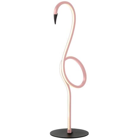 Lampe de table moderne flamant rose LED 6W Elstead (1/5)