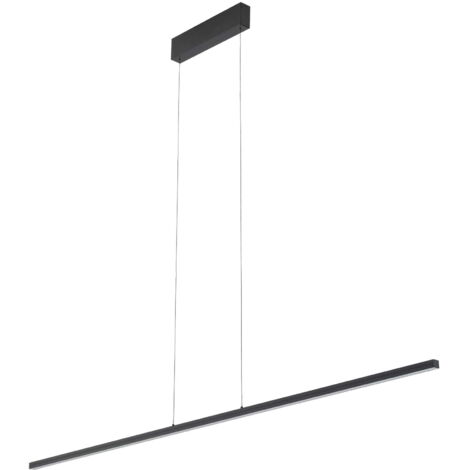 Suspension LED bar 21W 120cm noire 3000K Nowodvorski (1/5)