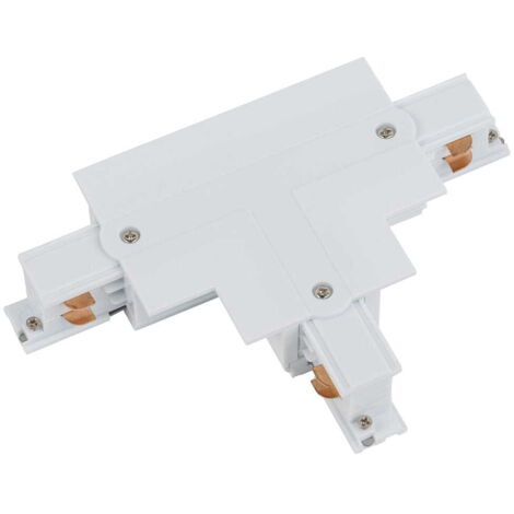 Connecteur T encastré 3 circuits blanc droit Nowodvorski (1/3)