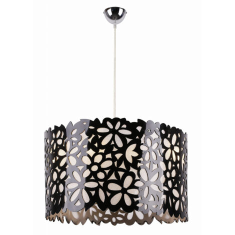 Suspension Candellux Simona 33-87174 chrome noir 3xE14 (1/3)