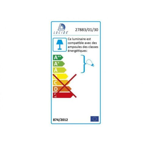 Applique d'extérieur Led Claire 27883/01/30 Lucide (1/5)