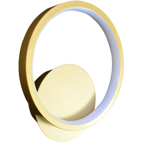 Applique murale anneau Ø20 LED 7W 4000K or Milagro (1/5)