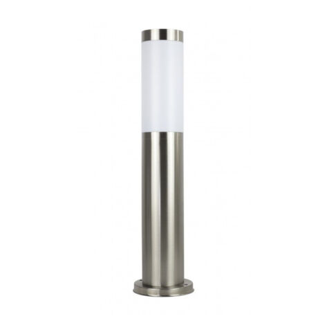 Borne jardin extérieure inox 45 cm E27 argent IP44 SU-MA (1/2)