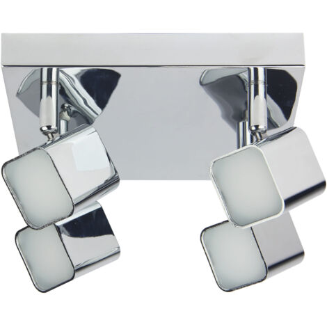 Plafonnier LED Candellux Forma 4x4W chrome 20cm 3000K