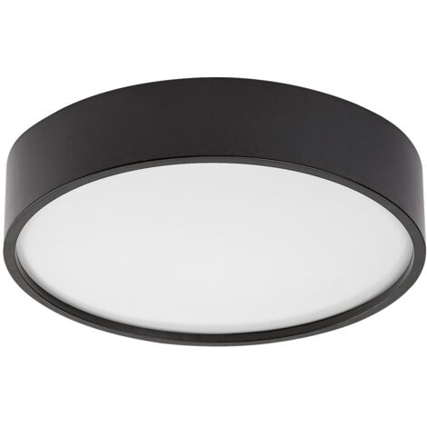 Plafonnier LED 19W 28,5cm noir rond Larcia Rabalux (1/5)
